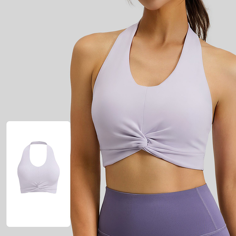 Push Up Bra Padded - New Women Halter Neck Sports Bra