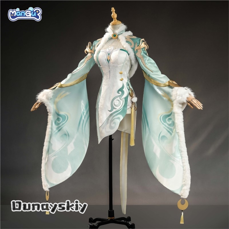 Genshin Impact Zi Bai An Everl - Robe Silk Women recension och pris