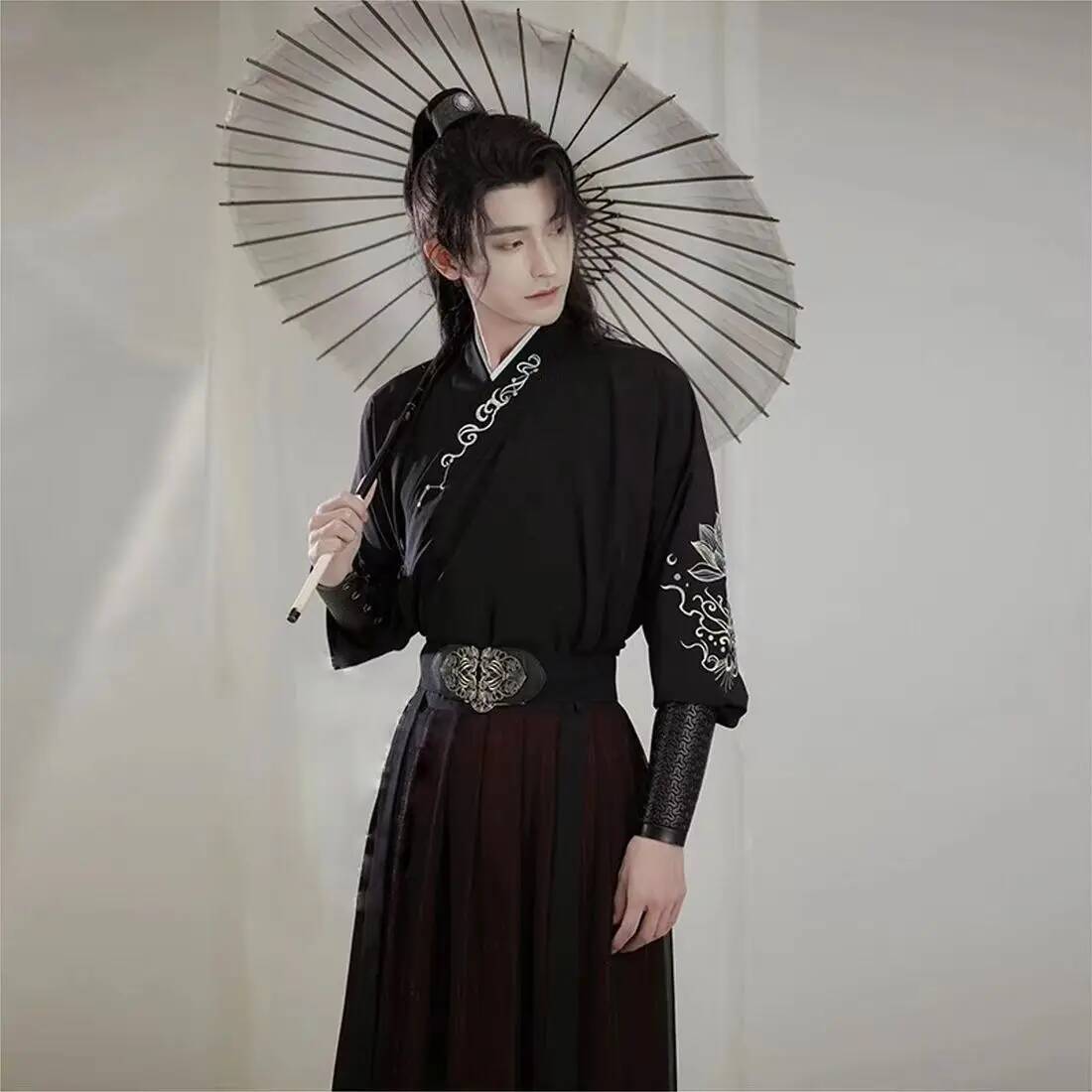 Ancient knight hanfu men women - Robe Silk Women recension och pris