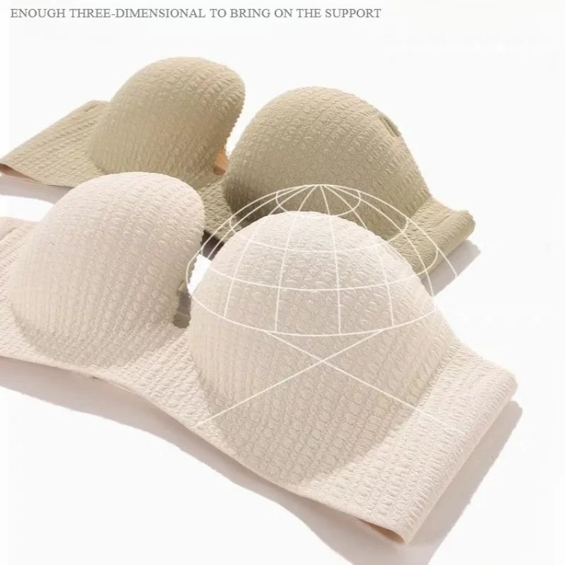 Seamless Bras for Women Invisi - Strapless Bra Backless recension och pris