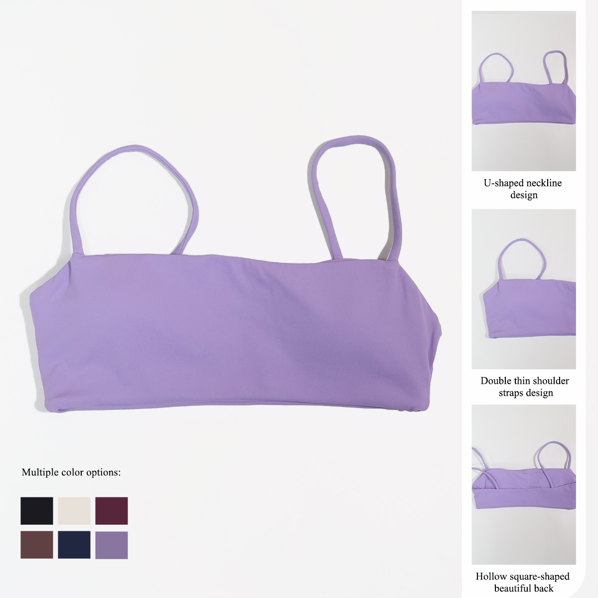 Ctenkevet New Summer Quick-dry - Push Up Bra Padded recension och pris