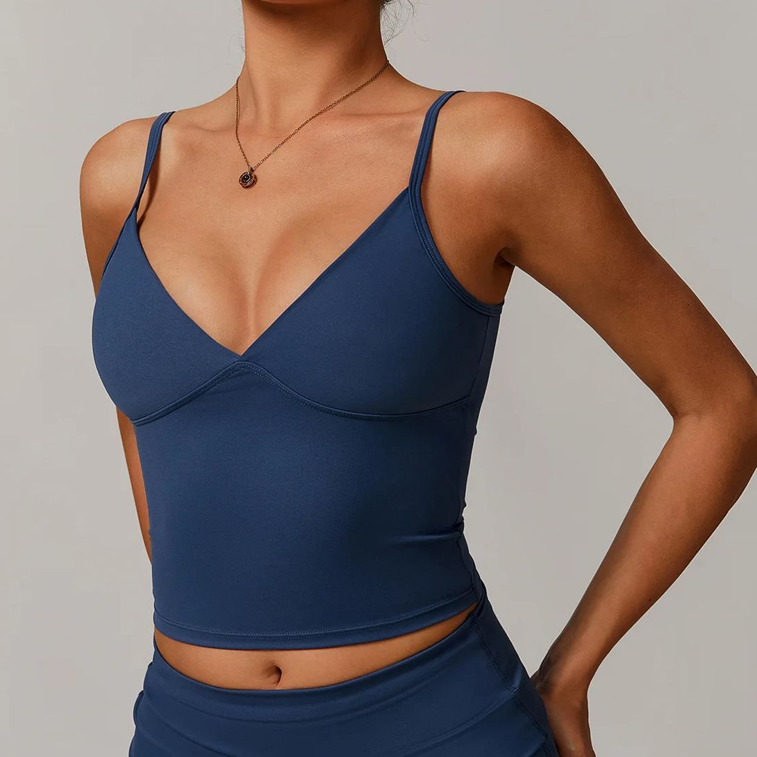 Breathable Sports Bra Fitness  - Push Up Bra Padded recension och pris