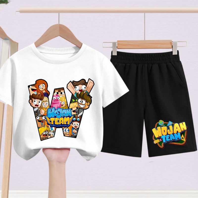 2pcs Wojan Team Kids T-shirts  - Boyshort Underwear recension och pris
