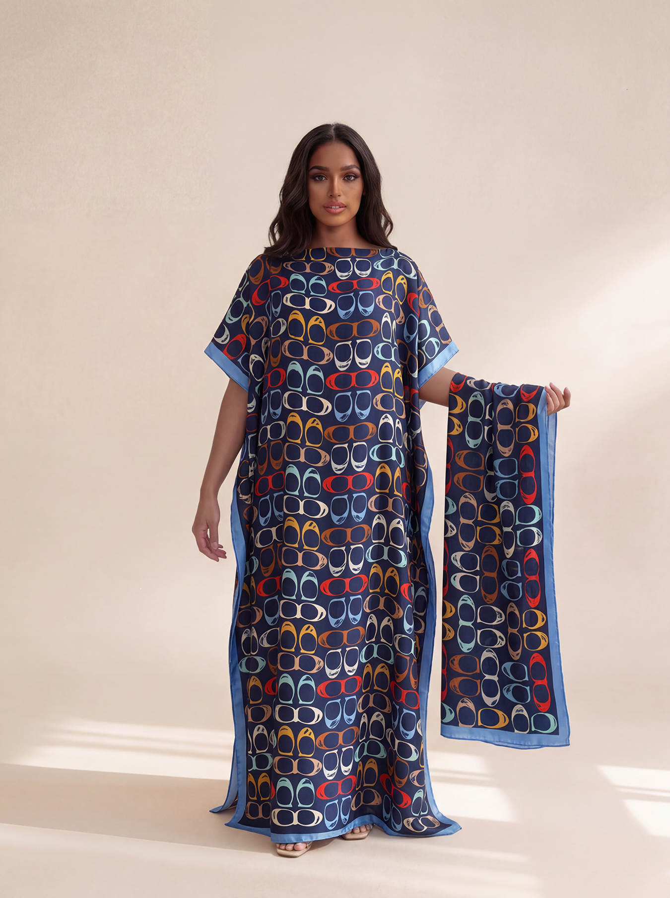 New Style Long Loose Silk Blen - Robe Silk Women recension och pris