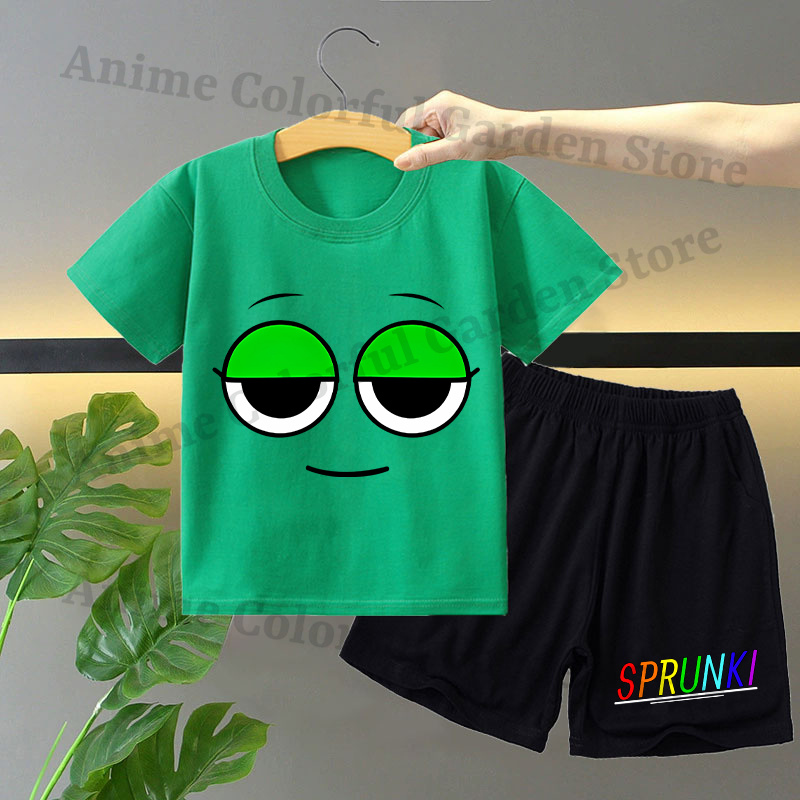 Sprunki 2pcs T-shirt and Short - Boyshort Underwear recension och pris