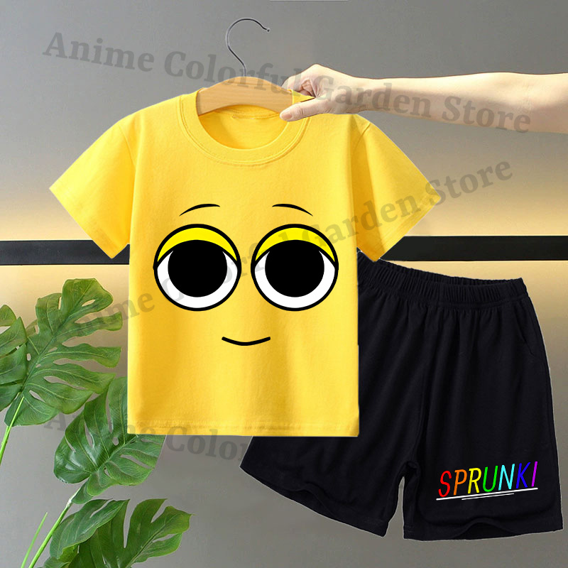 Sprunki 2pcs T-shirt and Short - Boyshort Underwear recension och pris