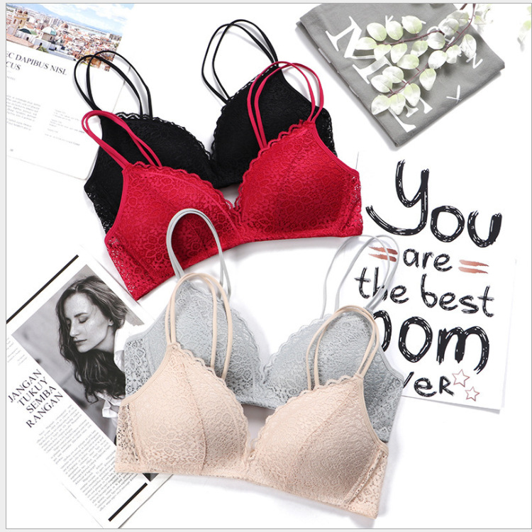 Women Bralette French Style La - Bralette Wireless Soft recension och pris