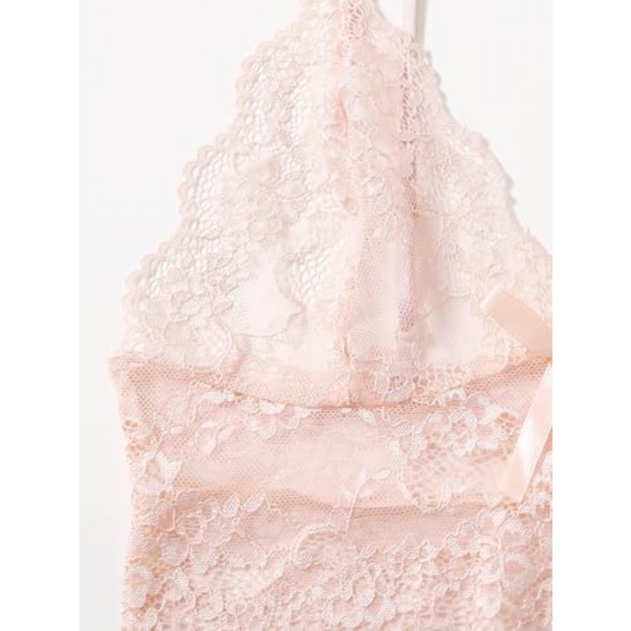 Women's 2 Pcs Lingerie Floral  - Cami Top Lace recension och pris