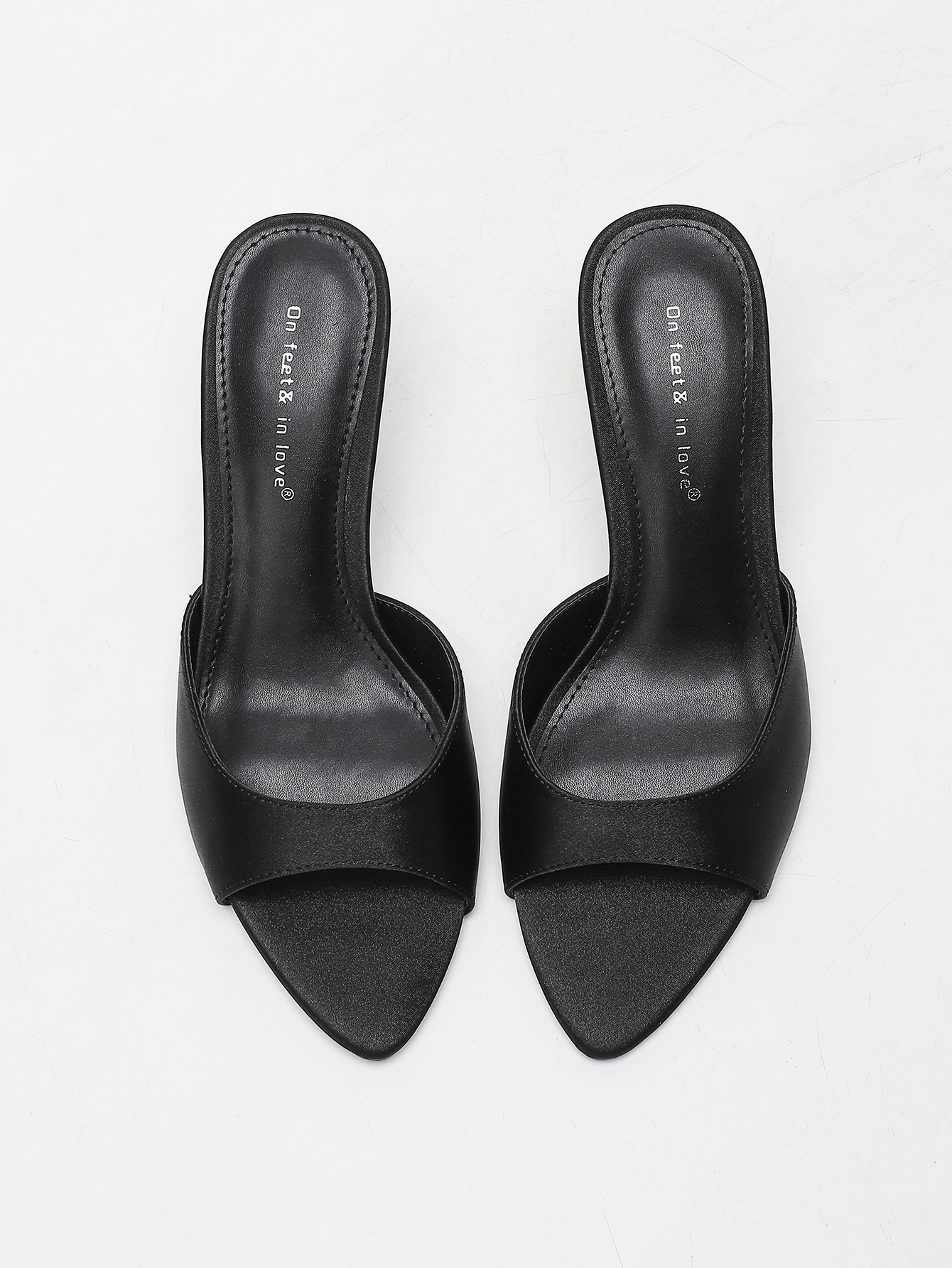 Women's Satin Pointed Toe Stil - Slip Dress Satin recension och pris