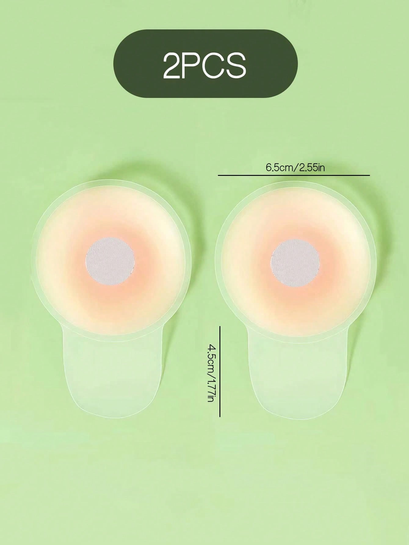 6.5cm Invisible Silicone Breas - Silicone Bra Adhesive recension och pris