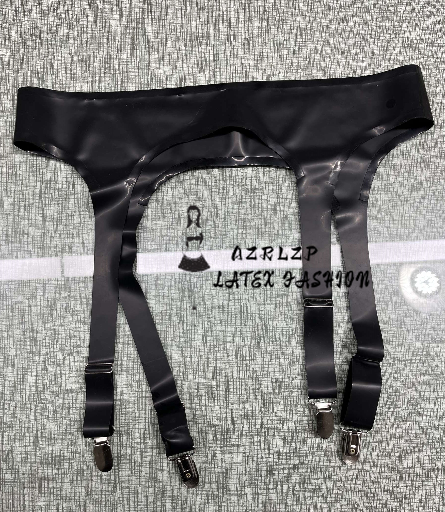 Natural latex garter belt (duc - Garter Belt Set recension och pris