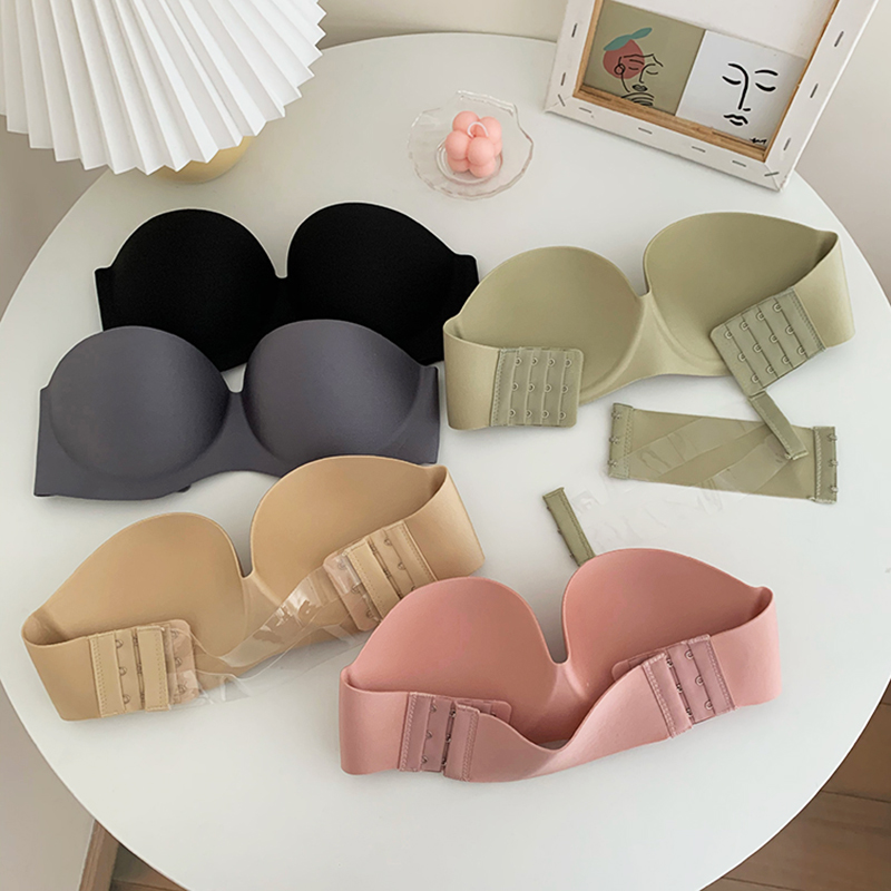FINETOO Sexy Strapless Bras Wo - Bralette Wireless Soft recension och pris