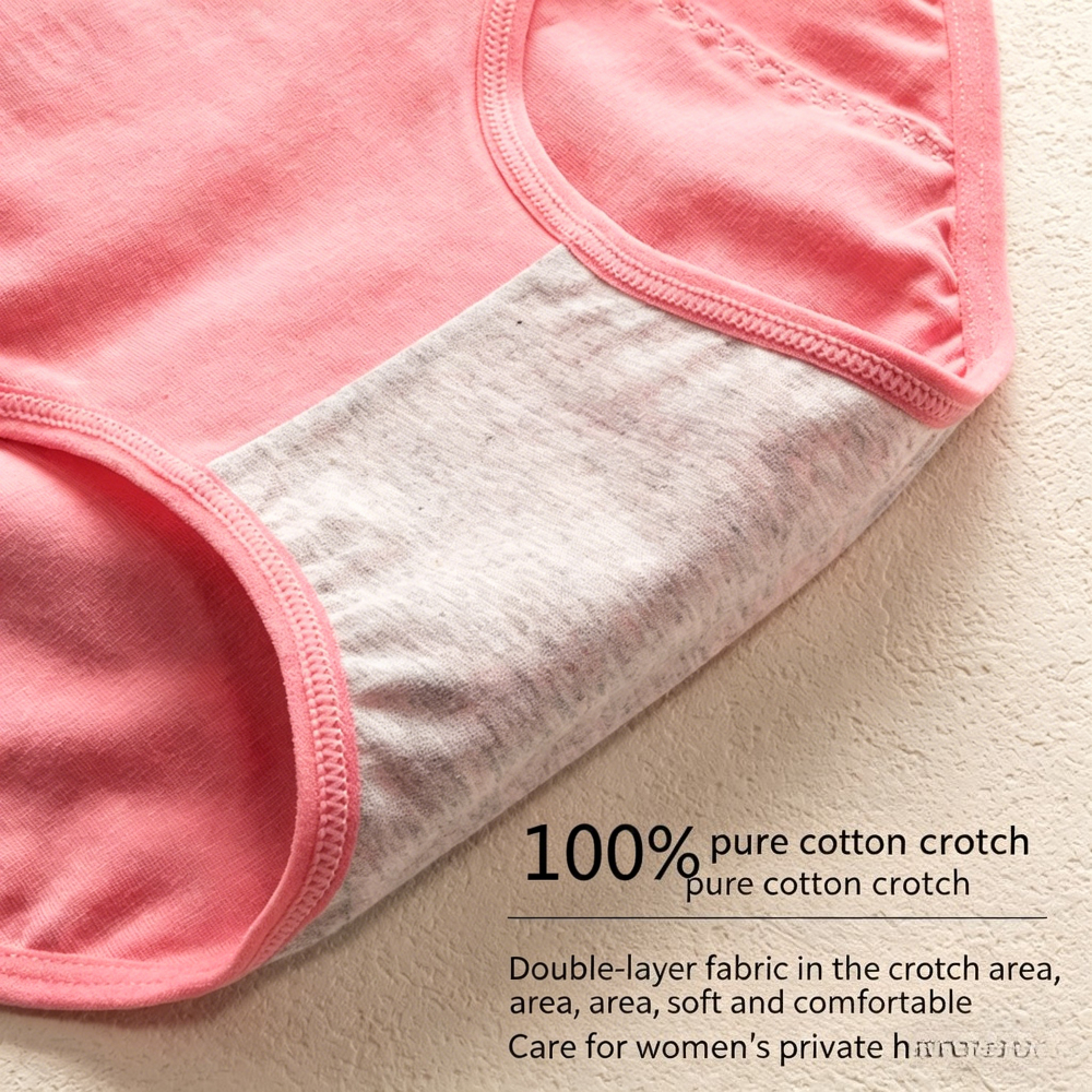 Cute Cartoon Period Underwear  - Period Panty Absorbent recension och pris