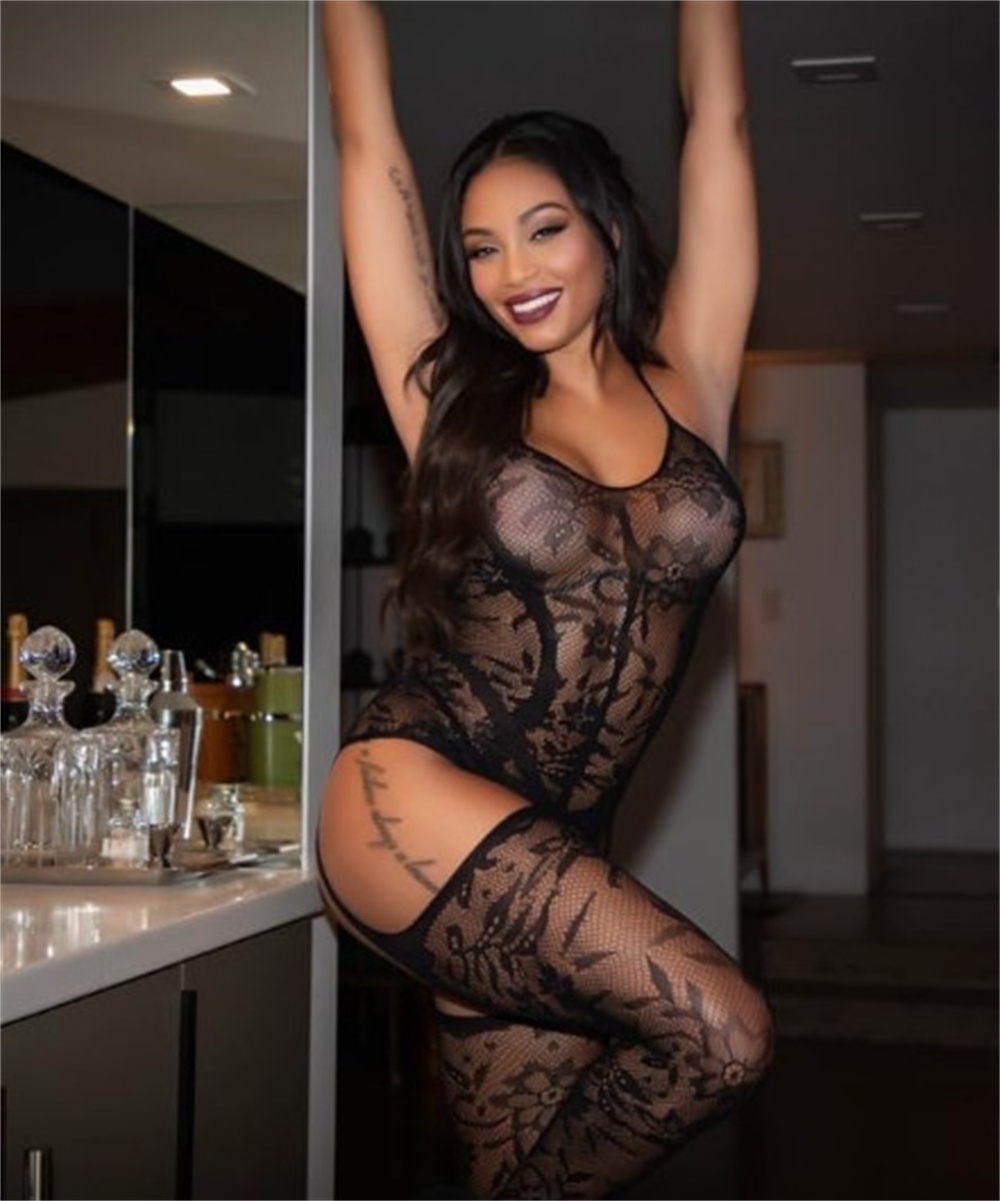 Womens Sexy Costumes Suit Lace - Bodystocking Fishnet recension och pris